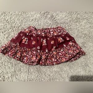 Toddler Girls Printed Skort